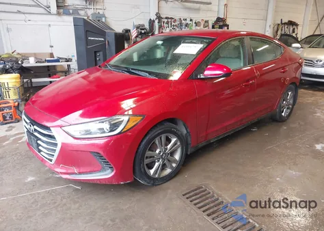 2017 Hyundai Elantra Se from USA, damaged, VIN KMHD84LF2HU224954